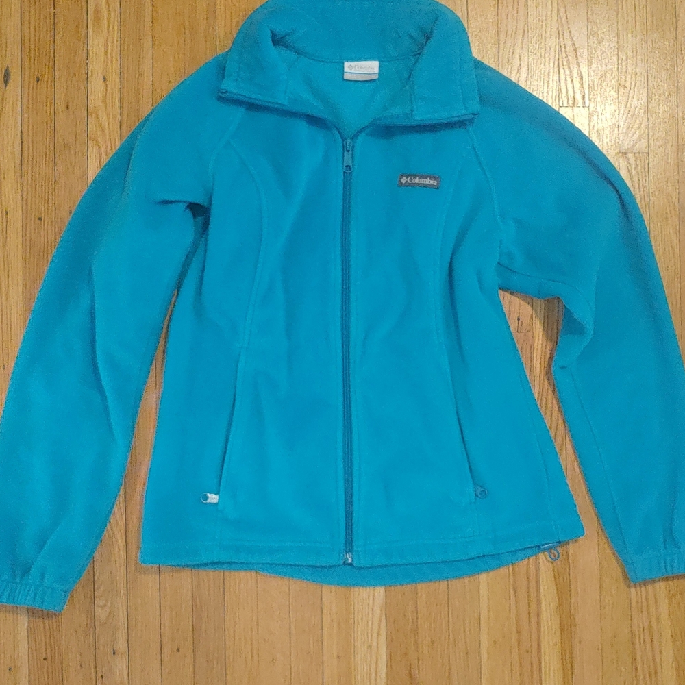 Columbia Women's Blue Fleece Ski Jacket